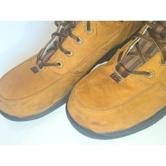 Converse Mens ASTM F2413-05 Leather Steel Toe Brown Work Boots size 14 - Picture 7 of 12